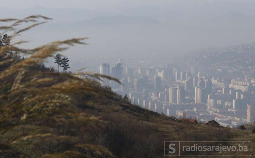 Pogled na Sarajevo s Trebevića, zelene vazdušne banje